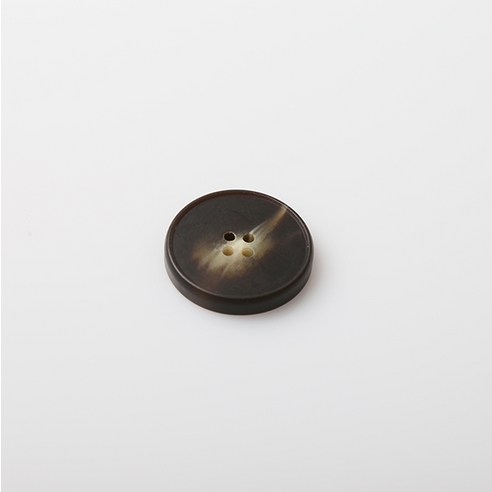 HR빅버튼 가우디 무광 단추 28mm, 라이트브라운, 4개입