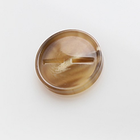 HR빅버튼 어클락 단추 15mm, 베이지, 4개입