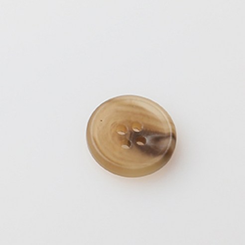 HR빅버튼 멜버른 무광 단추 15mm, 베이지, 4개입