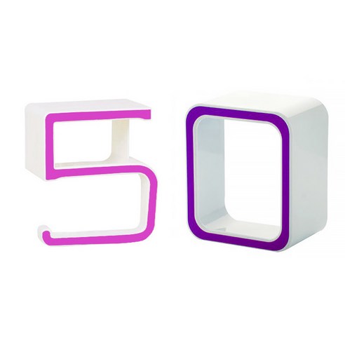 DM 숫자 욕실 수납 거치대 50, 핑크, 보라, 1세트