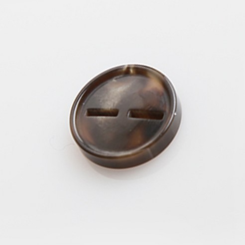 HR빅버튼 어클락 단추 15mm, 브라운, 8개입