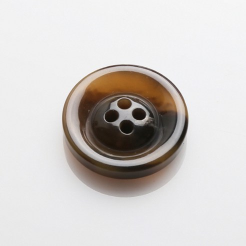 HR빅버튼 빅마마 단추 35mm, 라이트브라운, 4개입