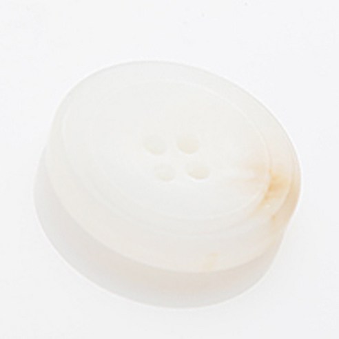 HR빅버튼 도시바 단추 18mm, 화이트, 12개입