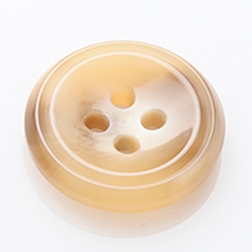 HR빅버튼 팩토리 단추 23mm, 다크베이지, 8개입