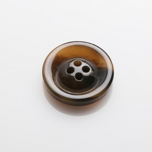 HR빅버튼 빅마마 단추 25mm, 라이트브라운, 12개입