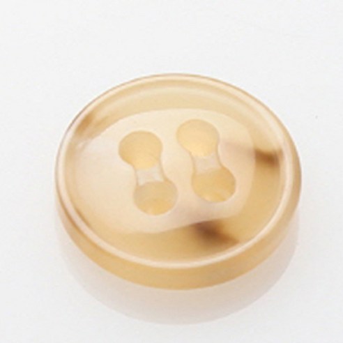 HR빅버튼 란찌 단추 18mm, 진베이지, 4개입