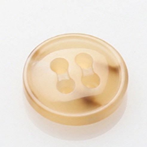 HR빅버튼 란찌 단추 15mm, 진베이지, 12개입