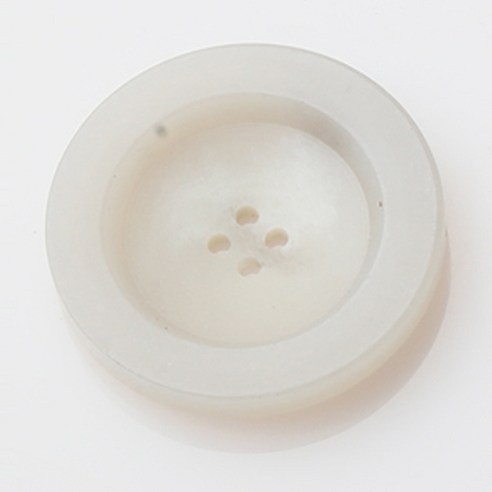 HR빅버튼 텔미 무광 단추 30mm, 라이트그레이, 4개입
