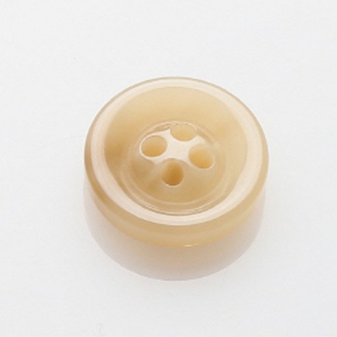 HR빅버튼 빅마마 단추 18mm, 베이지, 4개입