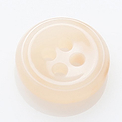 HR빅버튼 팩토리 단추 18mm, 라이트베이지, 8개입