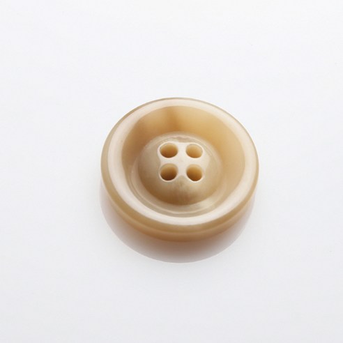 HR빅버튼 빅마마 단추 35mm, 베이지, 8개입