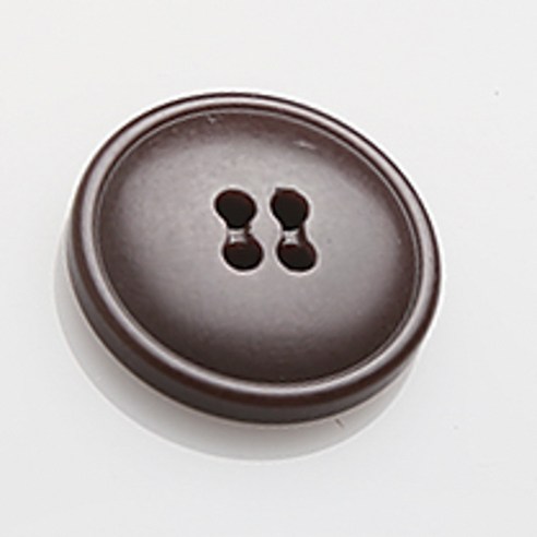 HR빅버튼 디테 단추 23mm, 다크브라운, 8개입