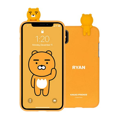 카카오프렌즈 아트 젤리 휴대폰 케이스