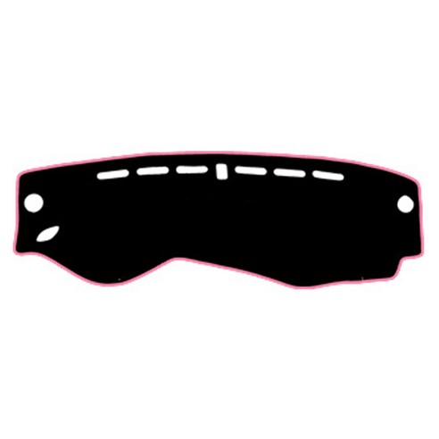 어바인클래스 플래그쉽 샤무드 대쉬보드커버 블랙 + 핑크, 현대, 코나(센터 유 / HUD 무)