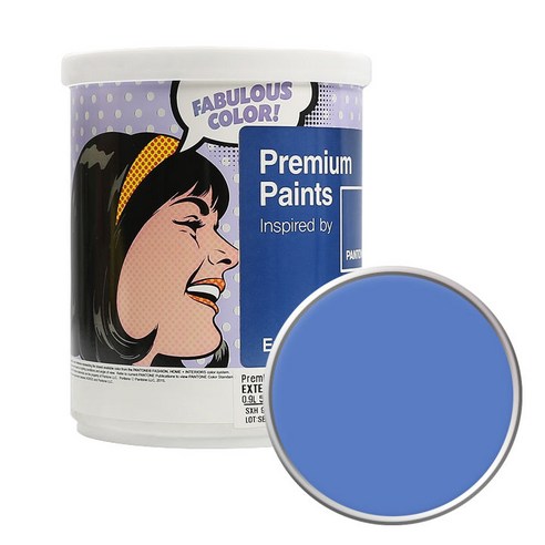 노루페인트 팬톤 외부용 실외 저광페인트 1L, 17-4037 Ultramarine
