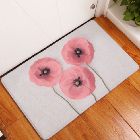 노랜드 Vintage Flower style 다용도 발매트, 16