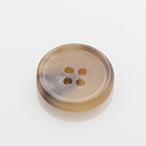 HR빅버튼 더스트 단추 15mm, 베이지, 8개입