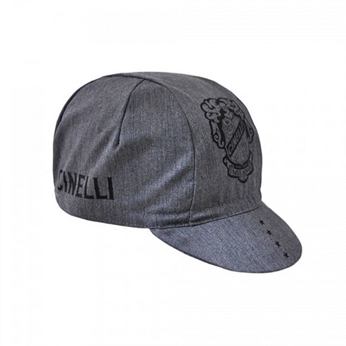 치넬리 자전거 쪽모자, CREST CAP GREY, 1개