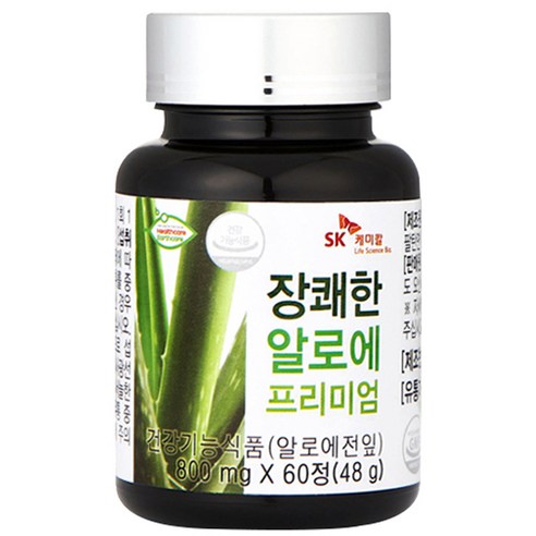 SK케미칼 장쾌한 알로에 프리미엄 영양제, 60정, 1개, 60정