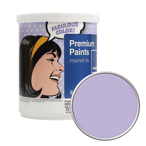 노루페인트 팬톤 외부용 실외 저광페인트 1L, 14-3812 Pastel Lilac