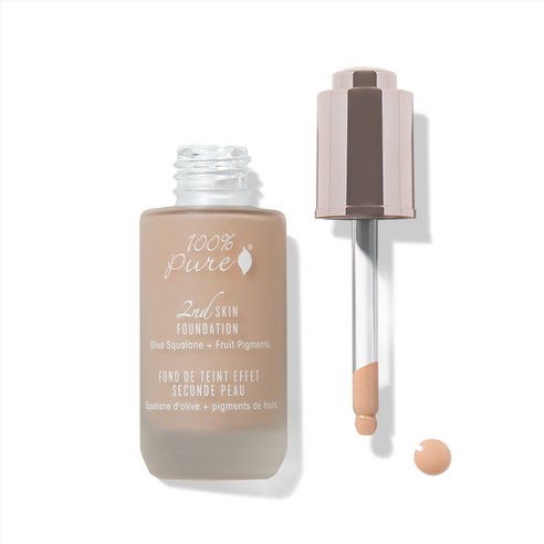100%퓨어 프루트 피그먼티드 세컨드 스킨 파운데이션 35ml, SHADE 5, 1개