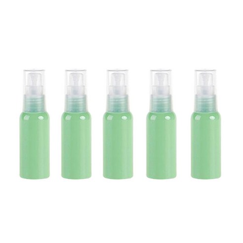 더자카 원컬러 미니 공병 50ml, 5개입, 그린