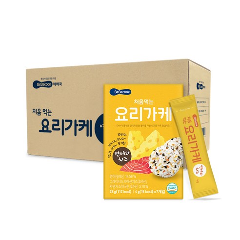 베베쿡 처음 먹는 요리가케 김자반, 28g, 12개, 콩고기 + 다시마 혼합맛