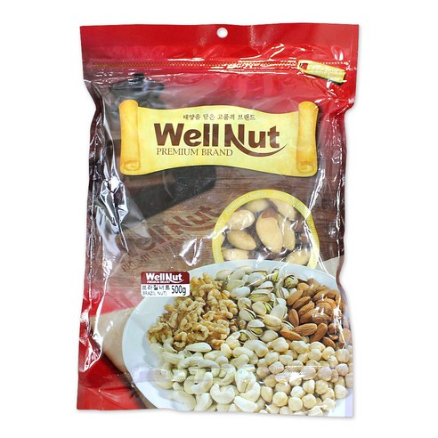 웰넛 자연두레 브라질너트, 500g, 1개