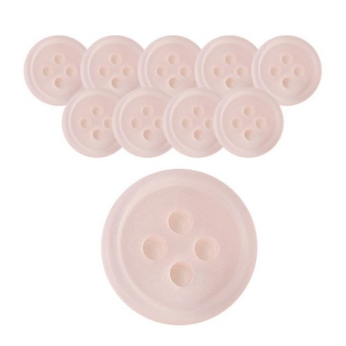 동화상가몰 DY와이셔츠 단추4 요크 무광 11.5mm, LPK, 10개