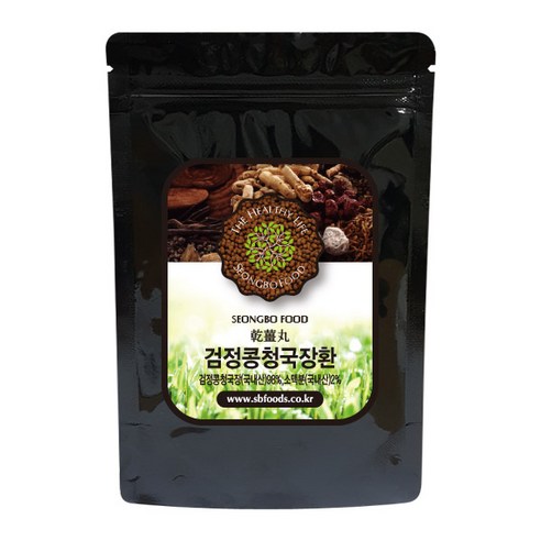 성보식품 국내산 검정콩청국장환, 1.2kg, 1개