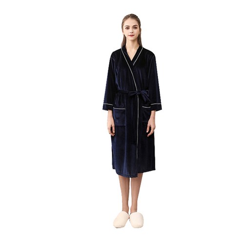 더자카 스타일라인 샤워가운 M, Y230LBBE024, 1개