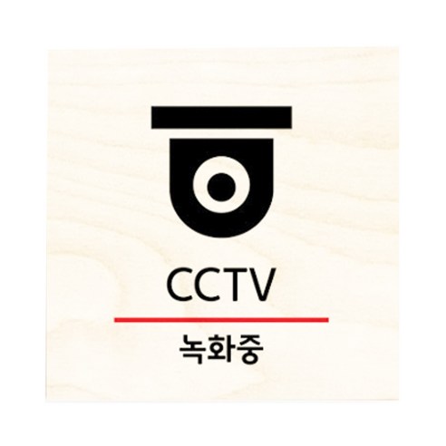 모두의팩토리 자작나무 도어사인 문패, 04.CCTV