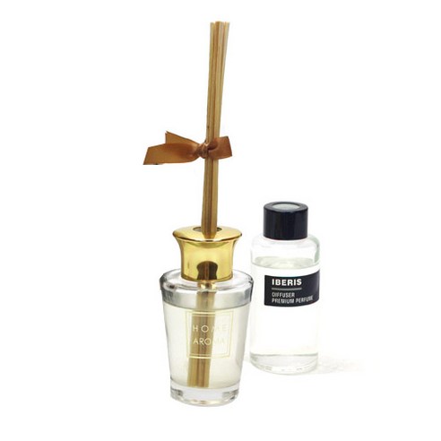 이베리스 골드 리치 디퓨저 본품 100ml + 리필 100ml + 스틱 8p 세트, 아이리스