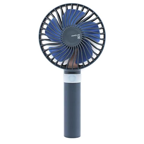 미니쿠치 휴대용 핸디 선풍기 기본형, MC-701HF, 다크그레이