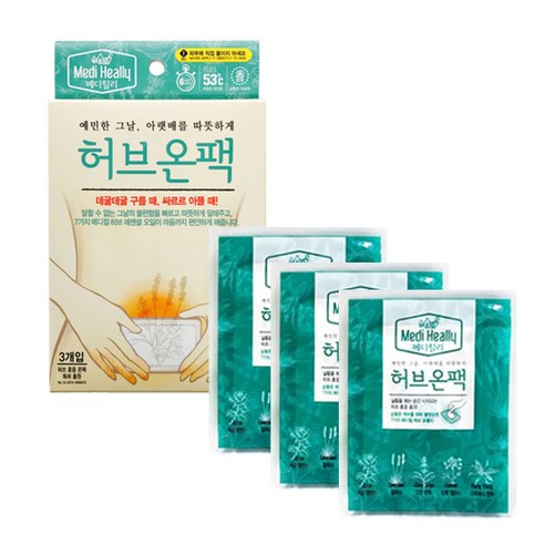 메디힐리 허브온팩 3p, 1개