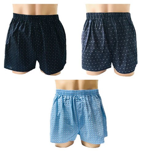 오마샤리프 남성용 154A 트렁크 팬티 ANR 3종 세트