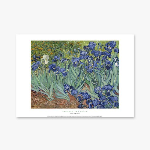 에이블밤부 Irises 빈센트반고흐 015 종이포스터