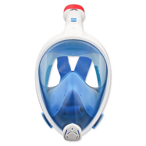 엑스블루 폴딩형 풀페이스 마스크 XBL-7504, 블루