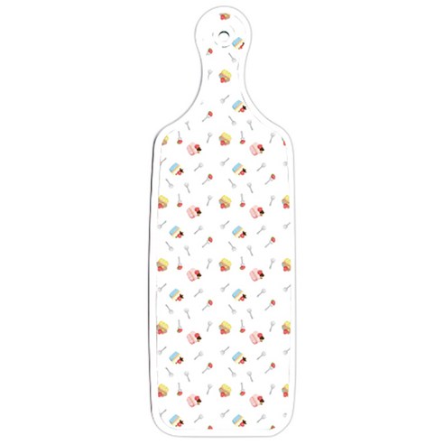 로엠디자인 양면 서빙도마 보드 클래식플라워, 클래식플라워 + 케익, 1개