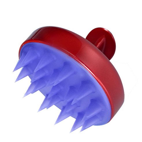 굿드림 케어쿨링 샴푸브러쉬, 레드, 1개