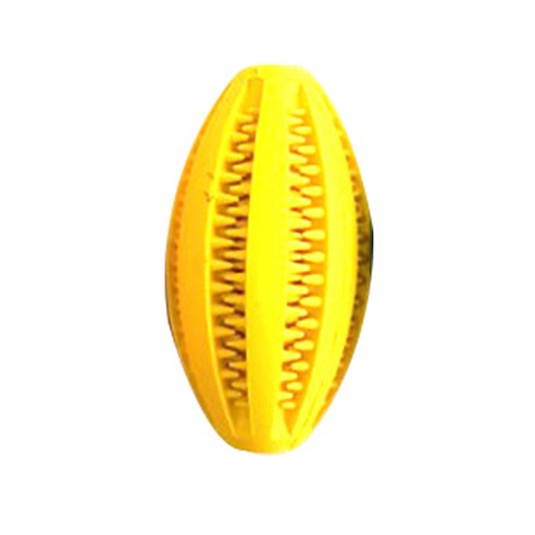 멍구야놀자 반려견 노즈워크 럭비공 간식볼 7 x 12 cm, 랜덤 발송, 1개