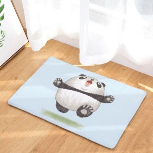 노랜드 Racoon and Panda Style 다용도 발매트, 11