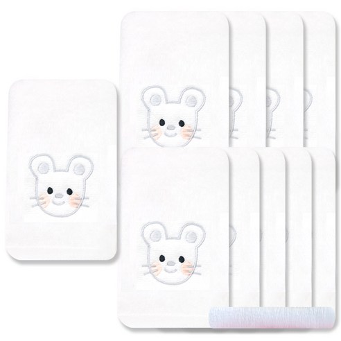 송월타월 십이지 수건 10p + CS38 수건 랜덤 발송, 쥐, 1세트