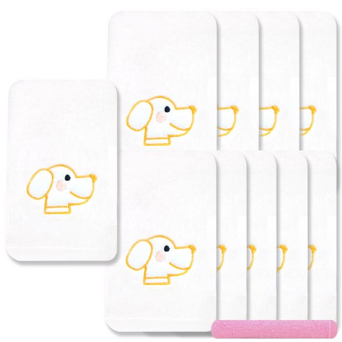 송월타월 열두간지 수건 10p + 뷰티32 수건 분홍, 개, 1세트