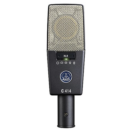 AKG 라이브 및 스튜디오용 유선마이크 블랙, C414 XLS