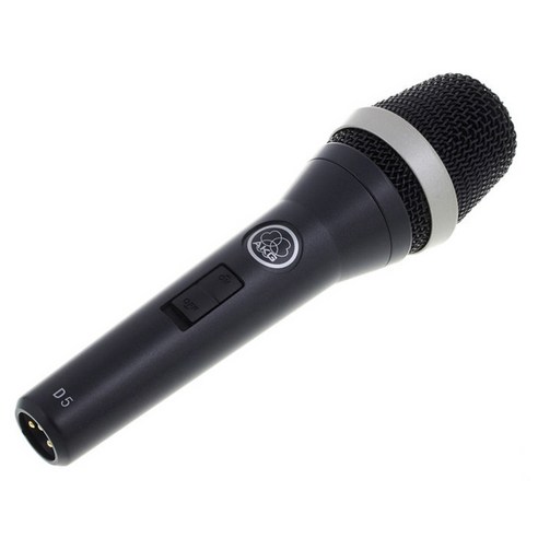 AKG 보컬용 유선마이크 블랙, D5 S