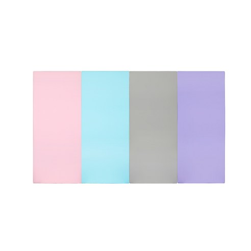 퍼니존 퍼니테라피 유아폴더매트 베이비핑크 비비드시리즈5, 베이비핑크 + 스카이블루 + 그레이 + 바이올렛
