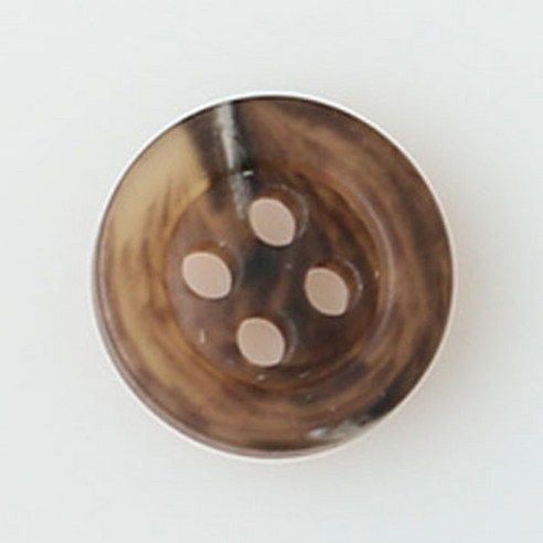 HR빅버튼 마닐라 단추 11mm, NO5, 4개입