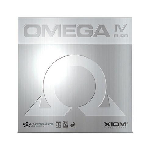 엑시옴 러버 오메가4 유럽 2.0, 흑색2.0, 1개