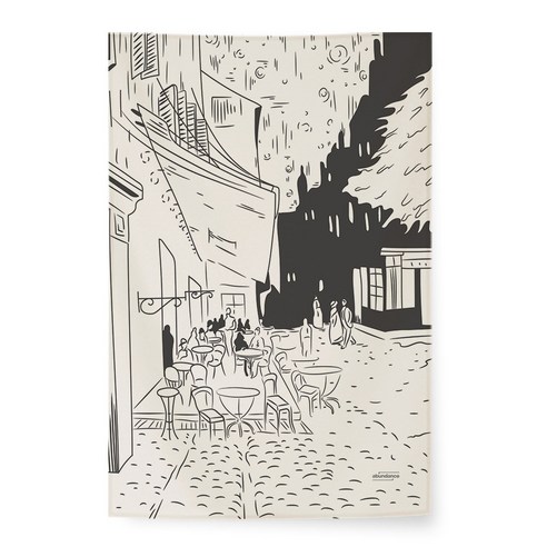 어번던스 일러스트 가리개커튼 VOL 1, GM 409035